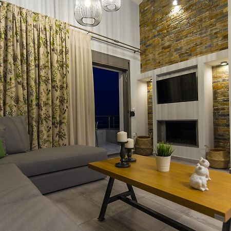 Ntinas Villa With Sea View 斯卡拉伯塔麦斯 外观 照片