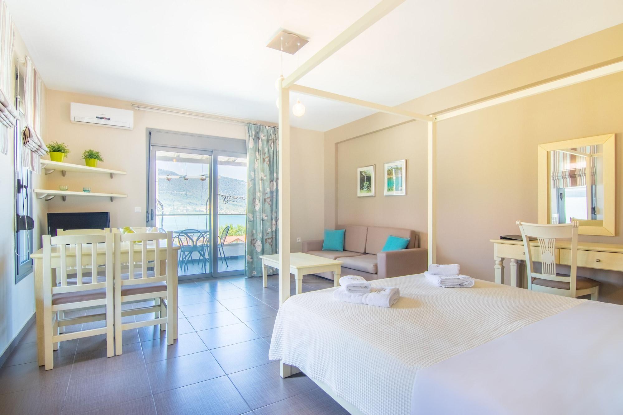 Ntinas Villa With Sea View 斯卡拉伯塔麦斯 外观 照片