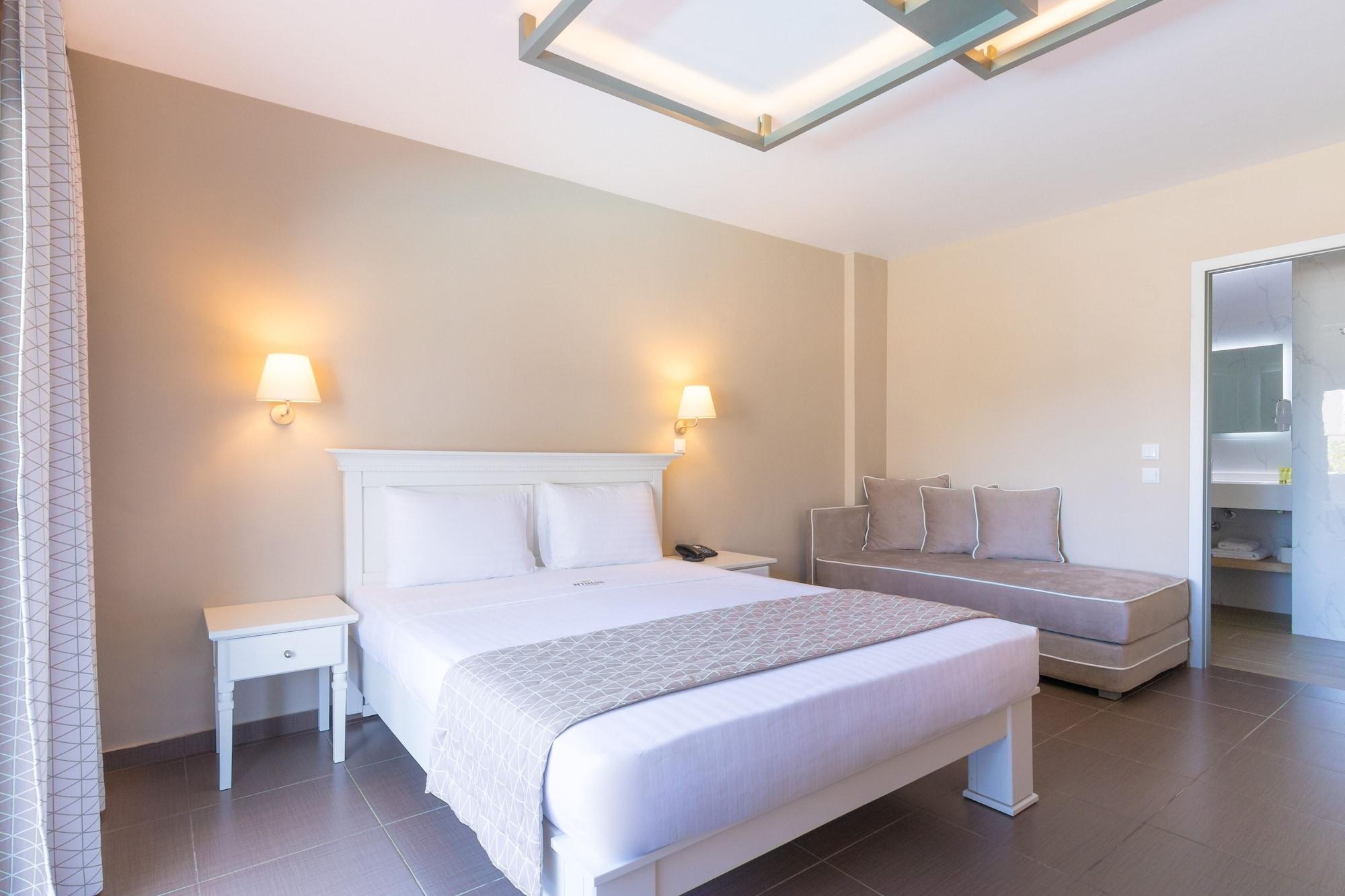 Ntinas Villa With Sea View 斯卡拉伯塔麦斯 外观 照片