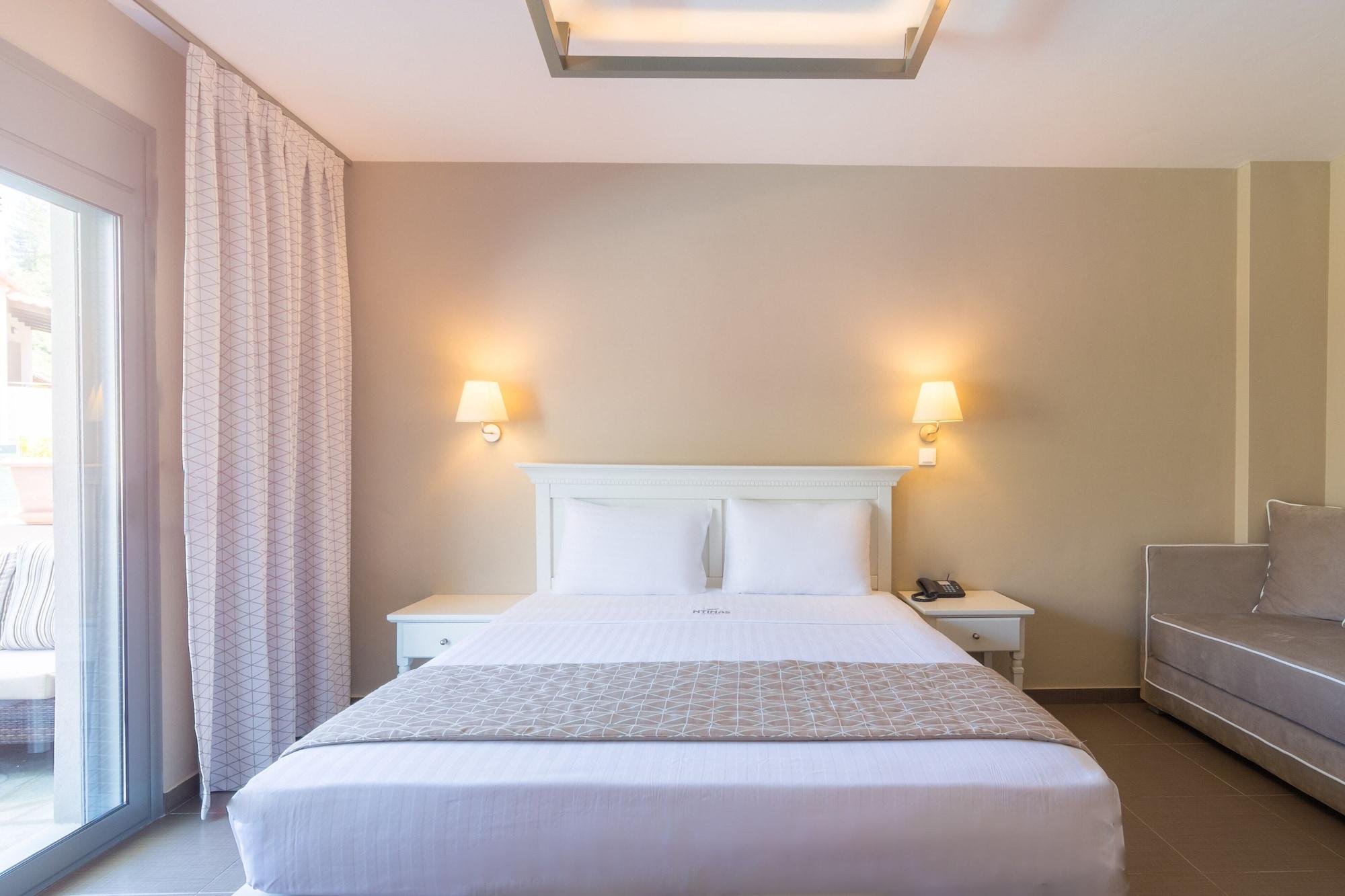 Ntinas Villa With Sea View 斯卡拉伯塔麦斯 外观 照片