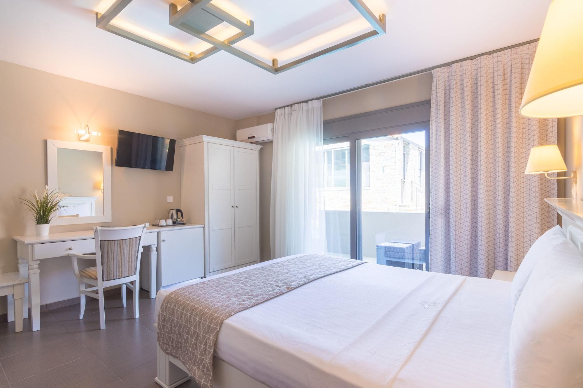 Ntinas Villa With Sea View 斯卡拉伯塔麦斯 外观 照片