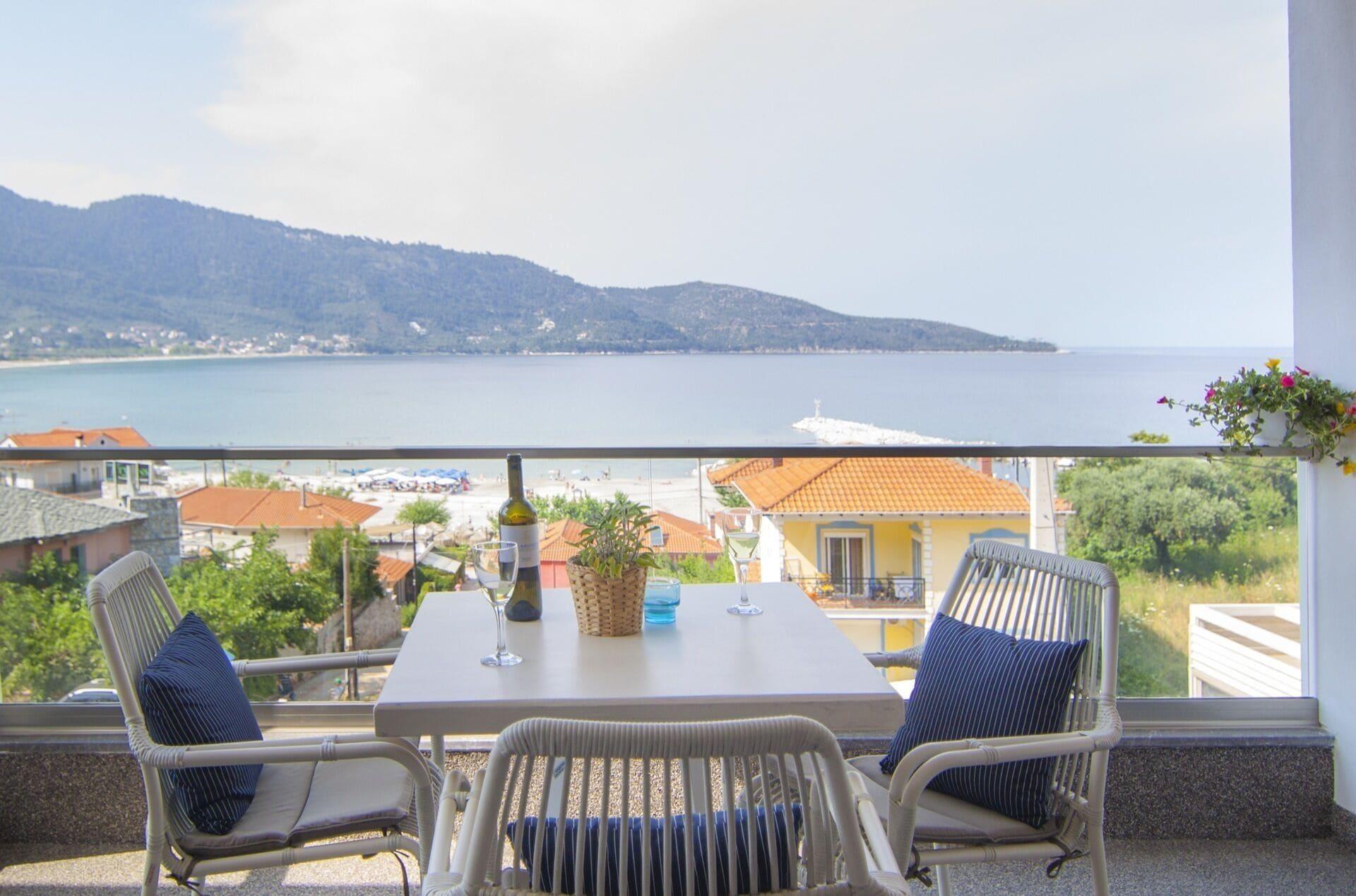 Ntinas Villa With Sea View 斯卡拉伯塔麦斯 外观 照片
