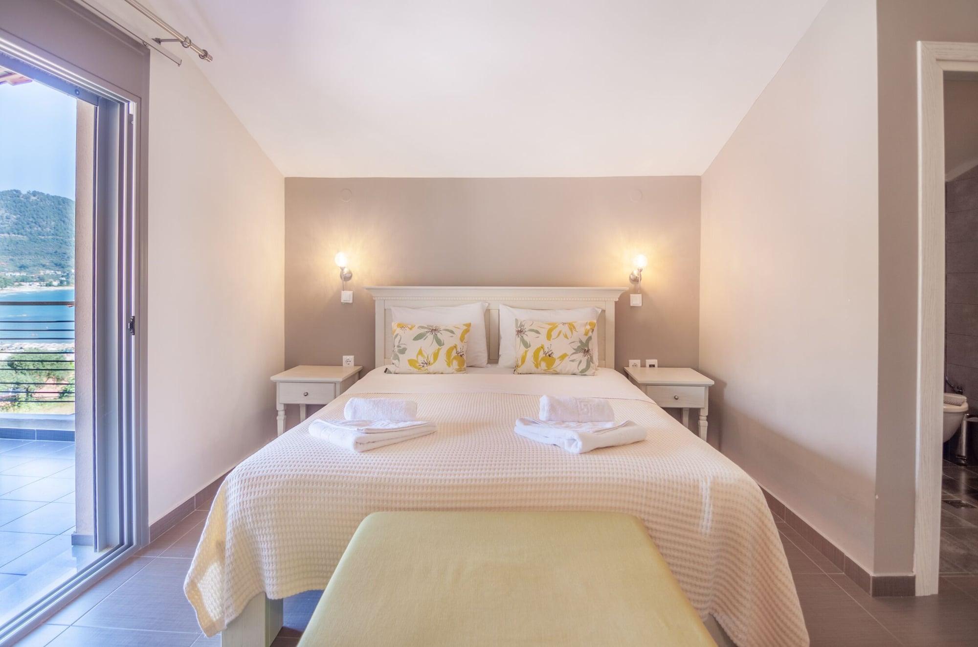 Ntinas Villa With Sea View 斯卡拉伯塔麦斯 外观 照片