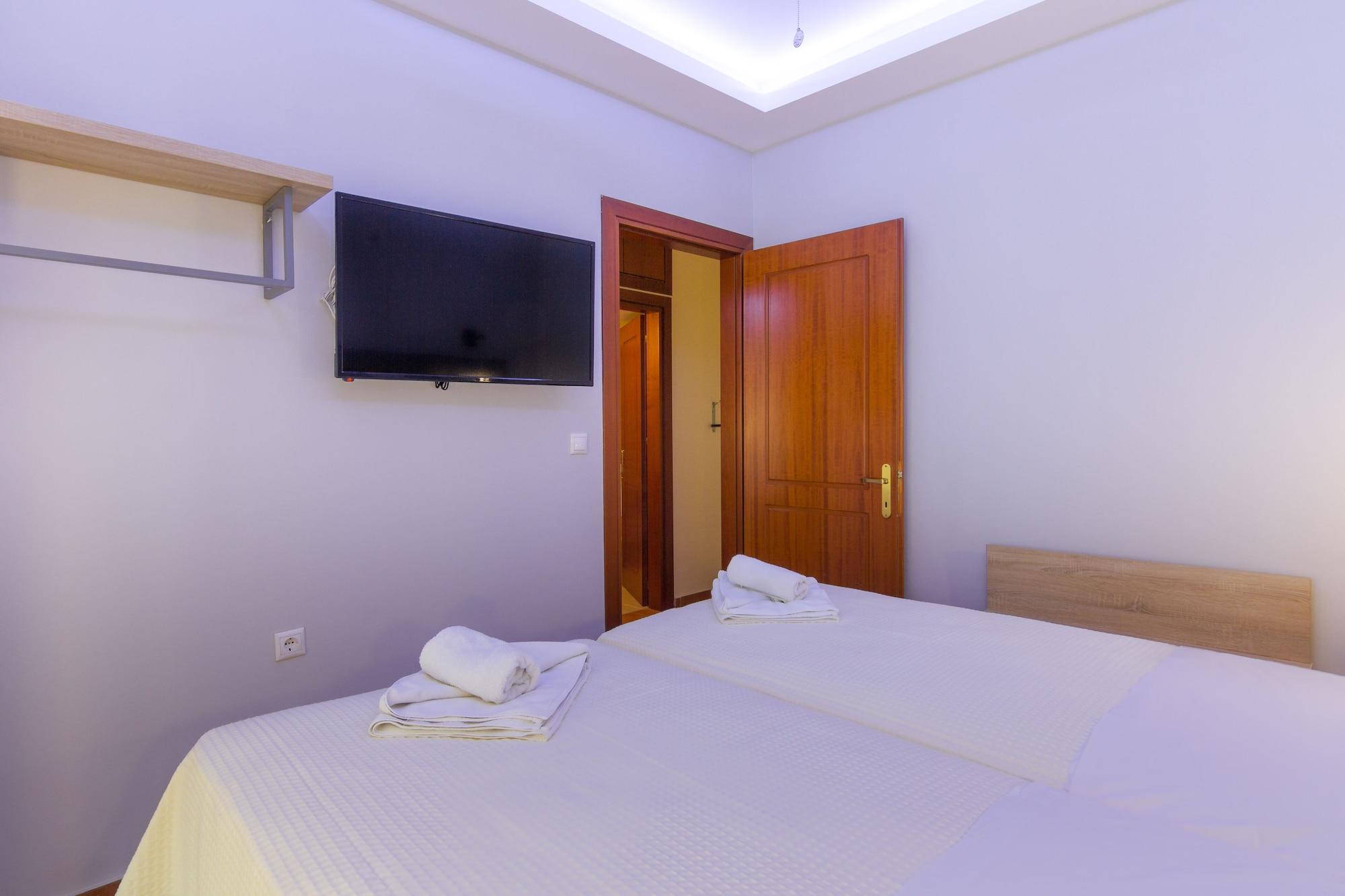 Ntinas Villa With Sea View 斯卡拉伯塔麦斯 外观 照片