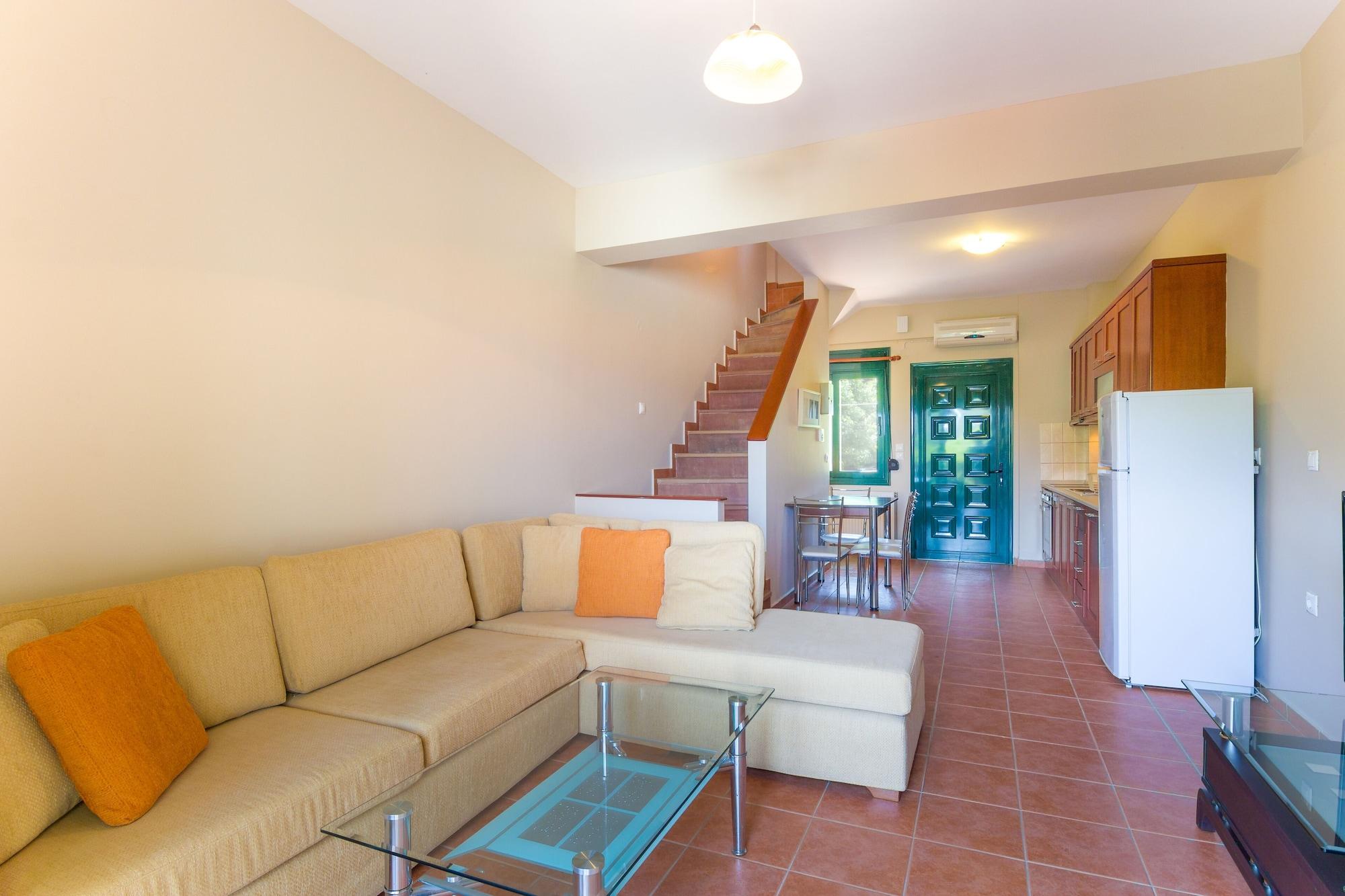 Ntinas Villa With Sea View 斯卡拉伯塔麦斯 外观 照片