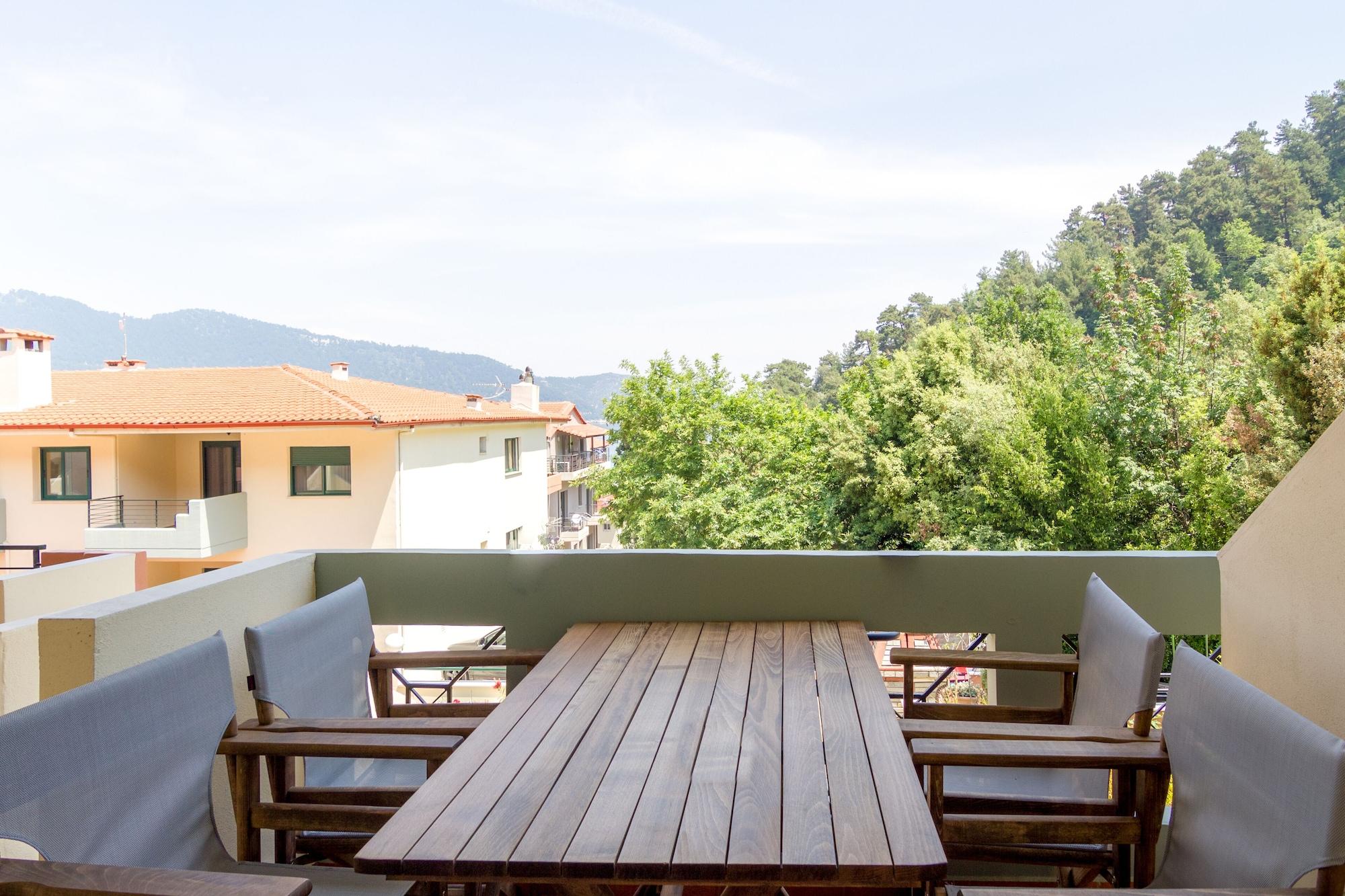 Ntinas Villa With Sea View 斯卡拉伯塔麦斯 外观 照片