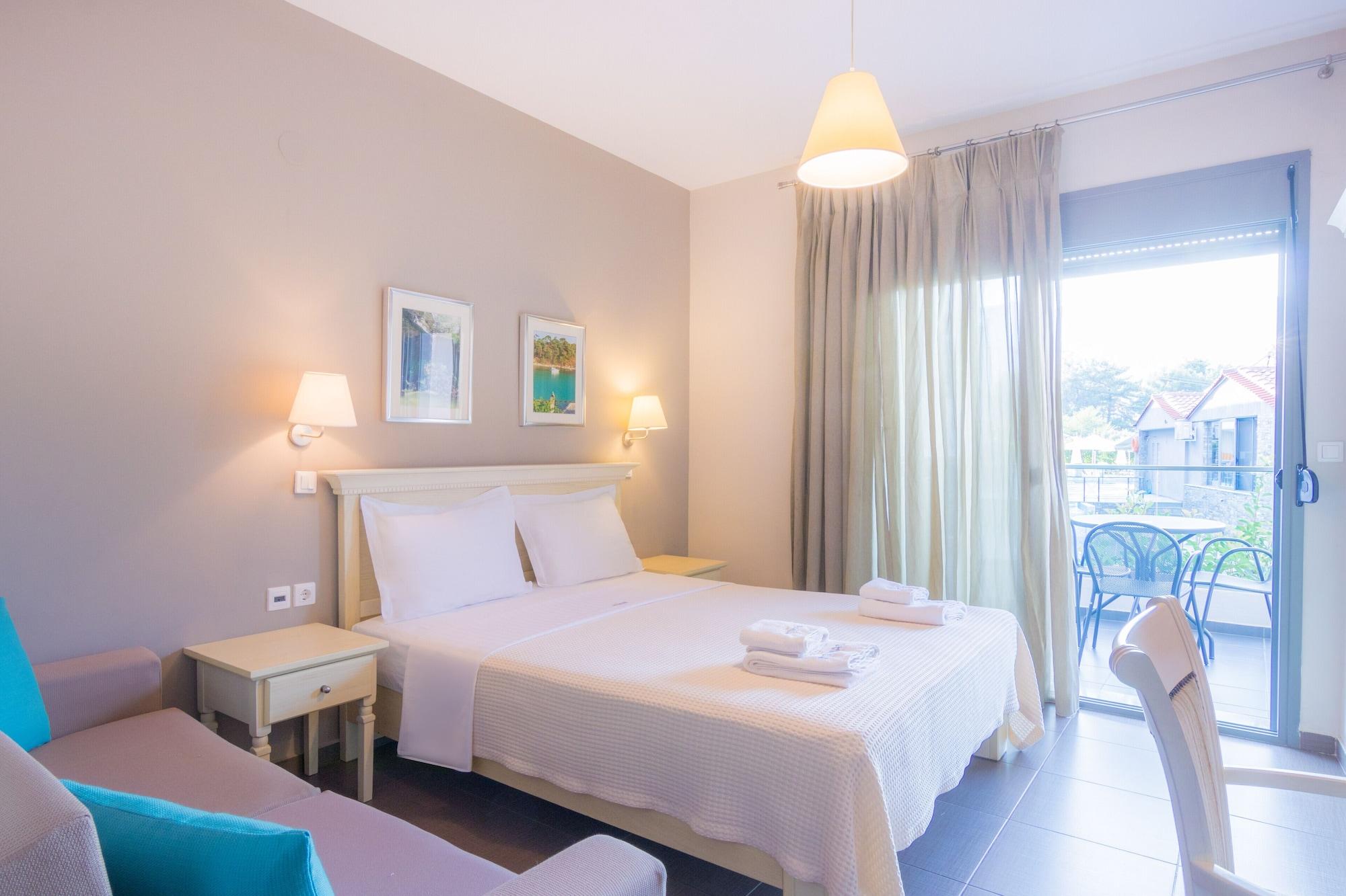 Ntinas Villa With Sea View 斯卡拉伯塔麦斯 外观 照片