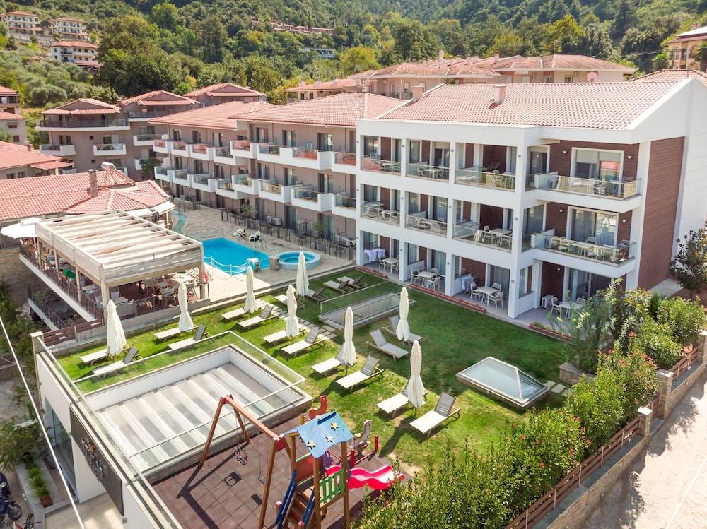 Ntinas Villa With Sea View 斯卡拉伯塔麦斯 外观 照片