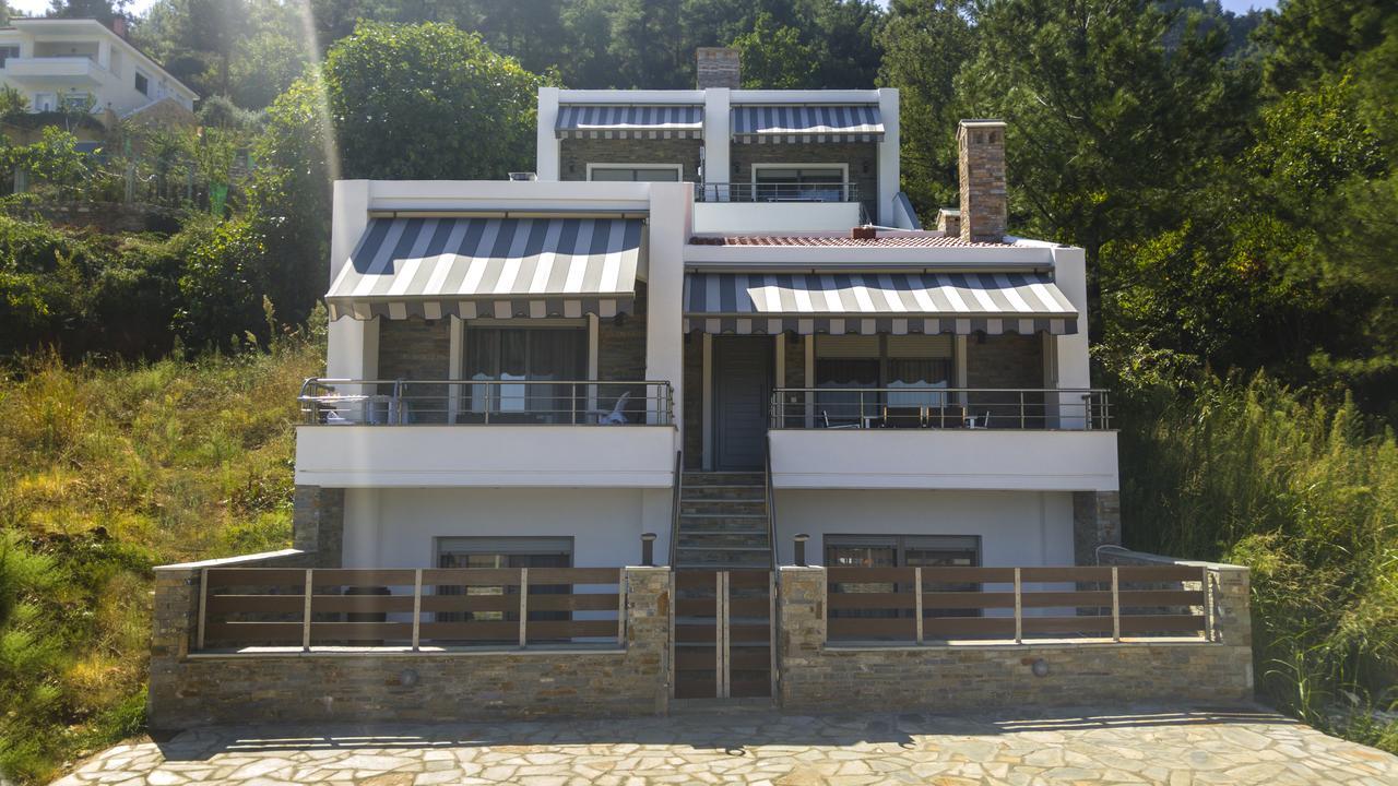 Ntinas Villa With Sea View 斯卡拉伯塔麦斯 外观 照片