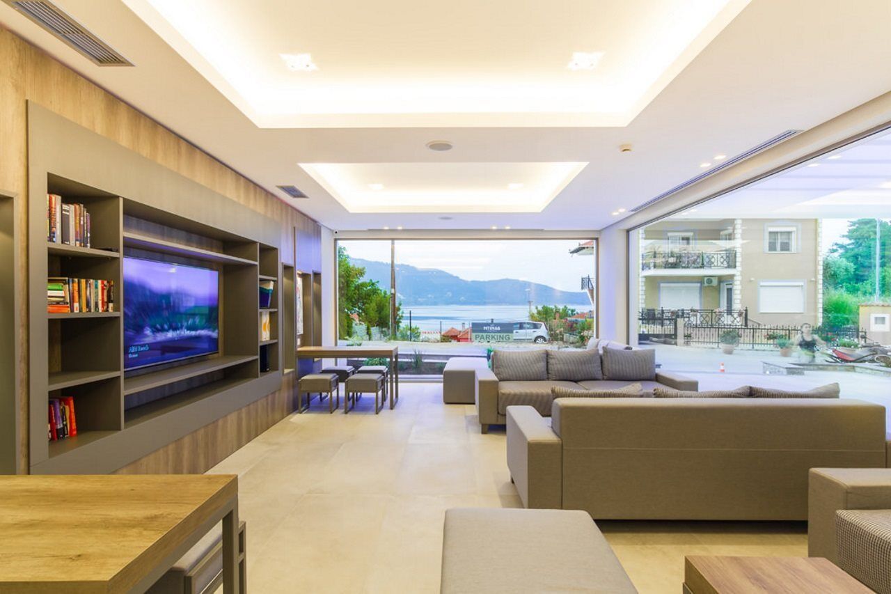 Ntinas Villa With Sea View 斯卡拉伯塔麦斯 外观 照片
